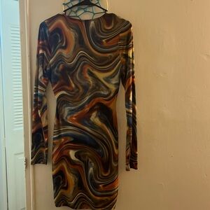 Medium knee length dress